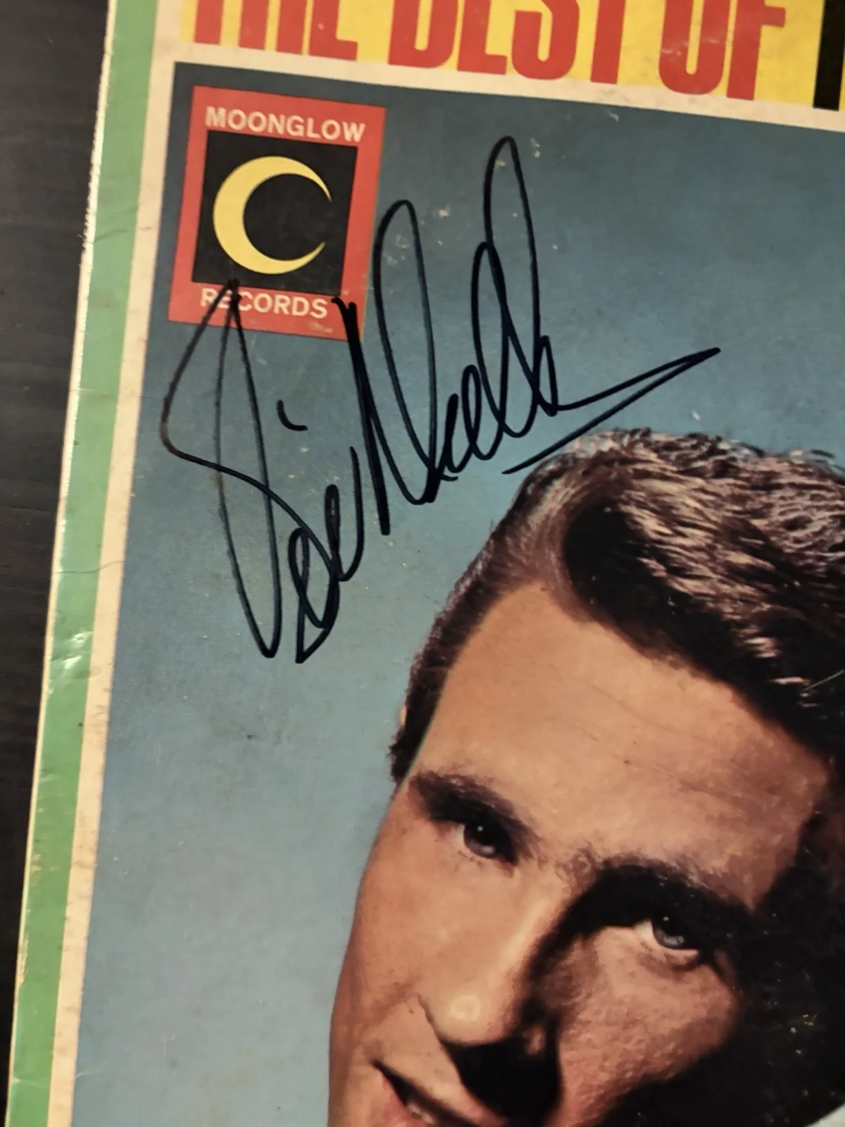 The Best Of The Righteous Brothers LP signed by Bill Medley Vinyl Autographed, изображение 2