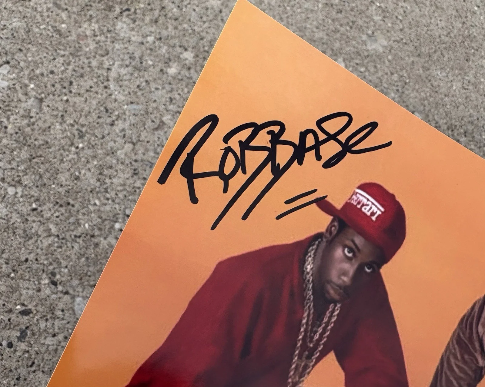 ROB BASE SIGNED 8x10 Photo RAP HIP HOP C, image 2