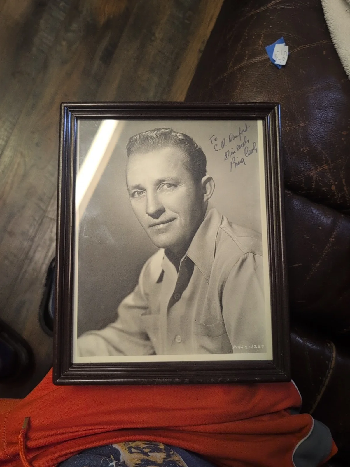 Bing Crosby — Autographed Bing Crosby Photograph: Hand signed, Numbered photograph