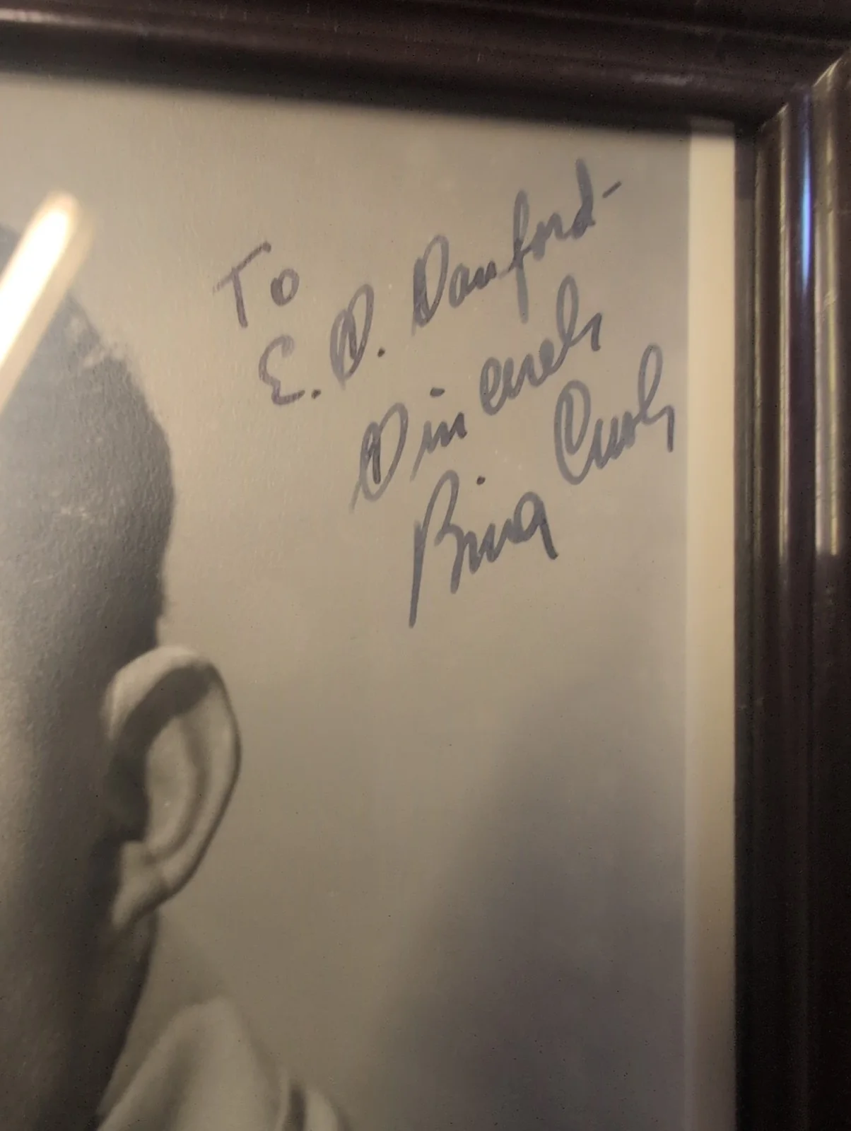 Bing Crosby — Autographed Bing Crosby Photograph: Hand signed, Numbered photograph, image 2