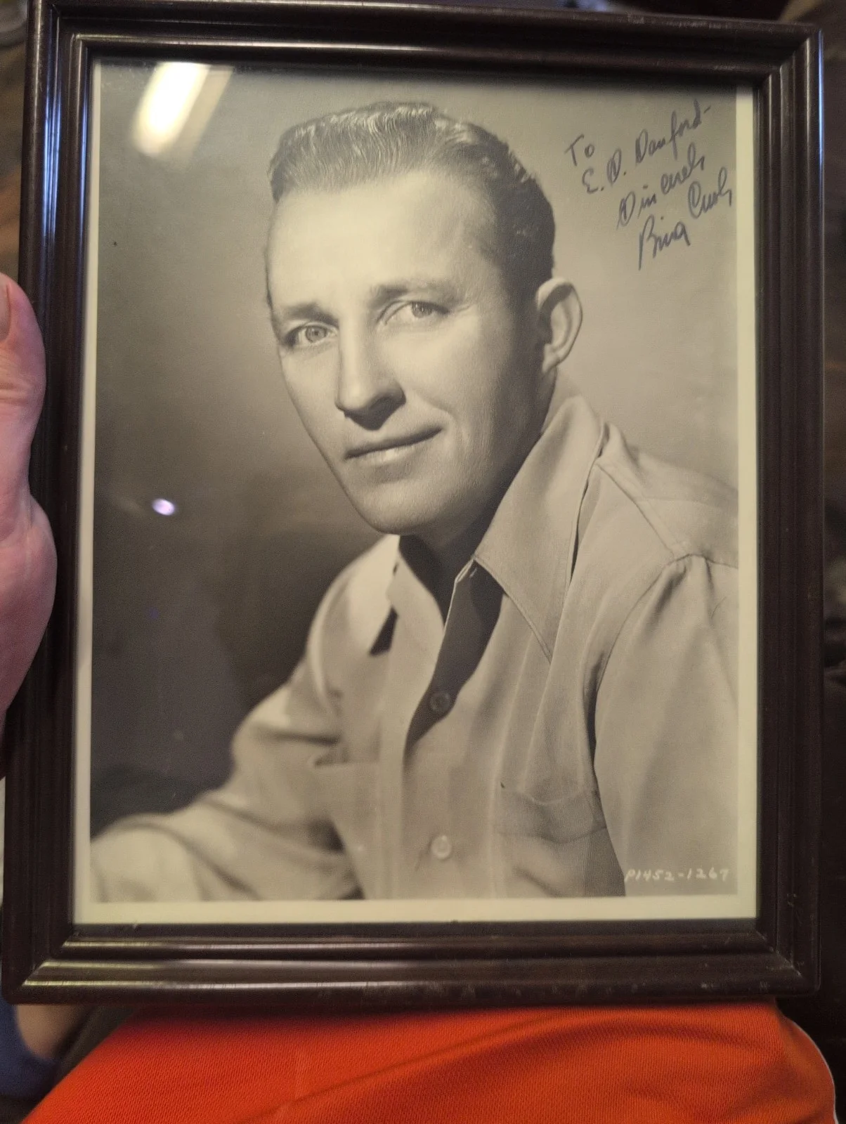 Bing Crosby — Autographed Bing Crosby Photograph: Hand signed, Numbered photograph, image 3