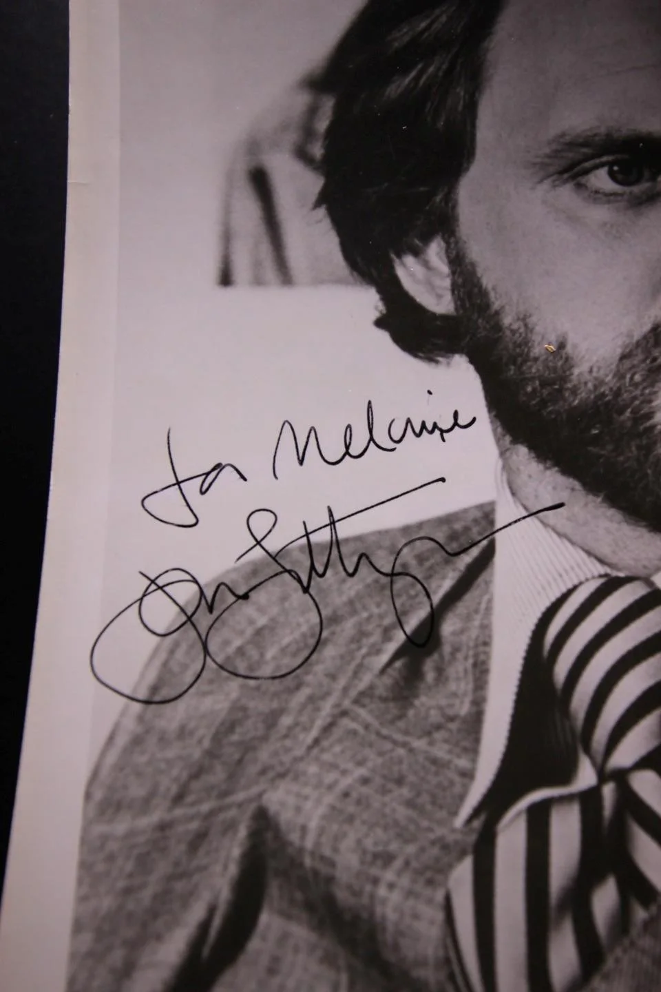 John Lithcow — JOHN LITHGOW (TERMS OF ENDEARMENT~3rd ROCK FROM THE SUN) AUTOGRAPH PHOTO~, изображение 2