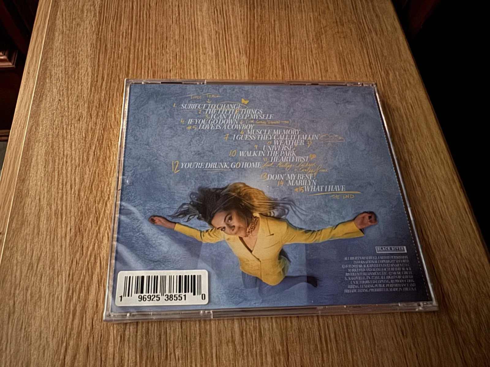 Kelsea Ballerini Subject to Change Album, Signed CD Sealed, изображение 2