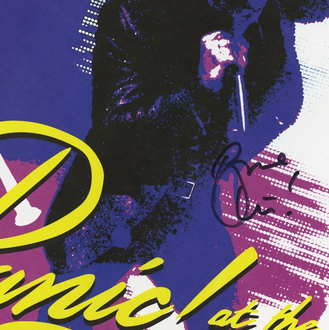 Panic At The Disco Brendon Urie autographed gig poster, image 2