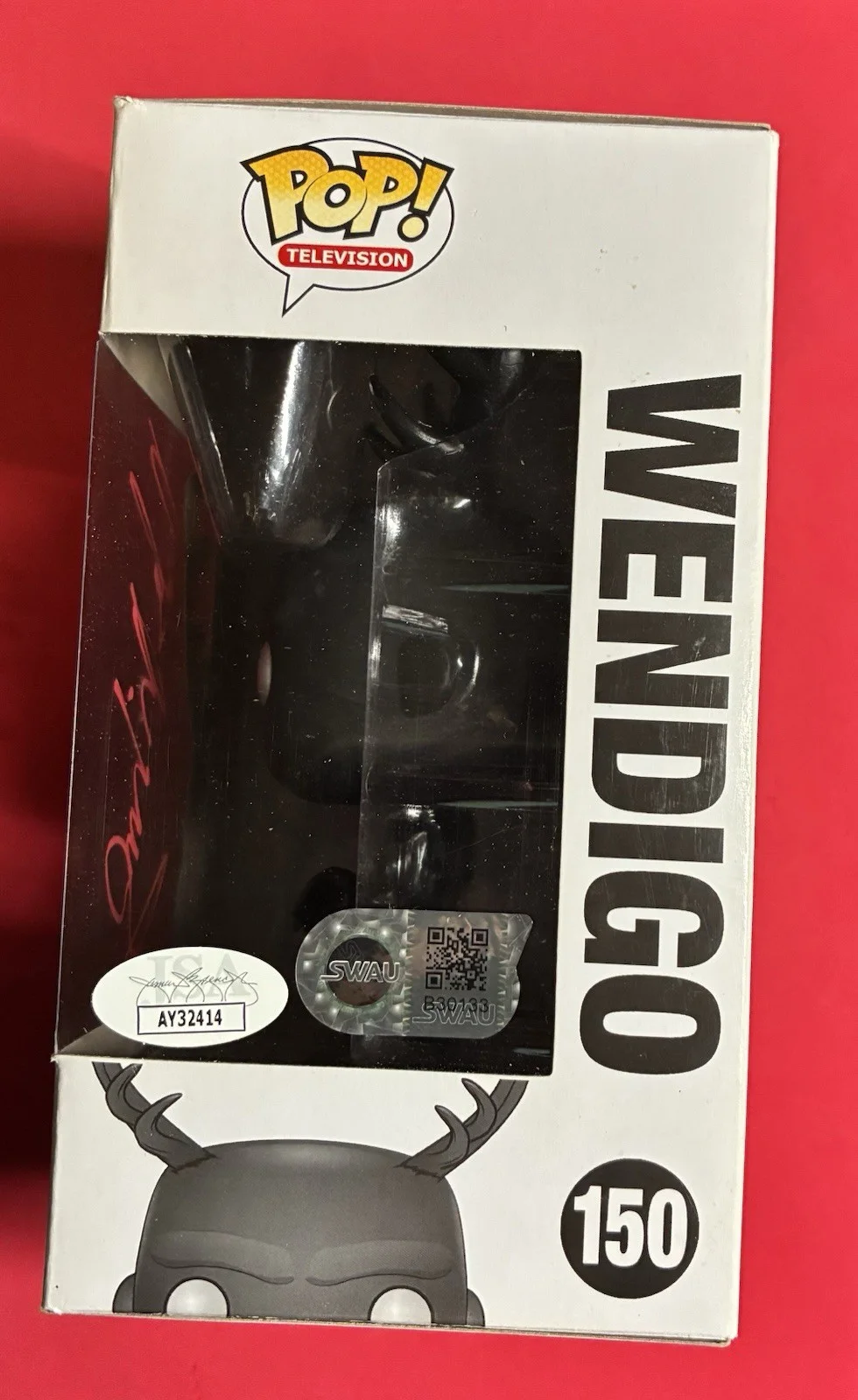 Mads Mikkelsen signed Funko Wendigo #150 JSA/SWAU Cert. Free Shipping/Pop Armor, image 2