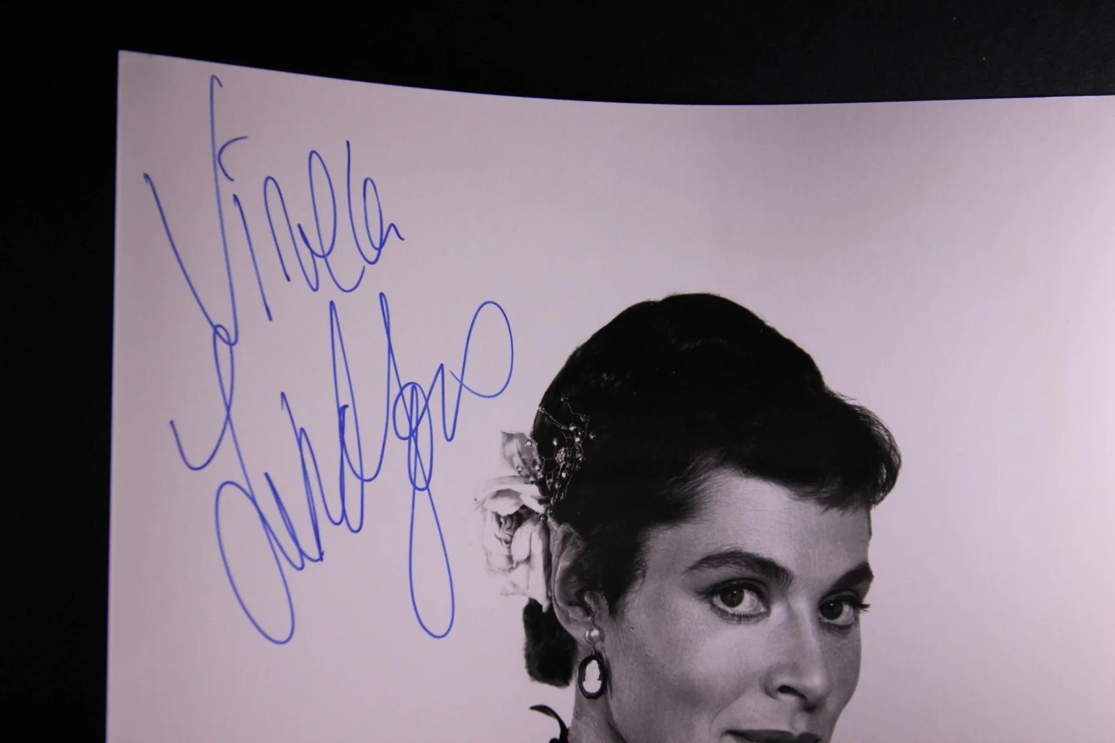 Viveca Lindfors — THEATER~MOVIE Actress VIVECA LINDFORS (1920-1995) AUTOGRAPH PHOTO~, изображение 2