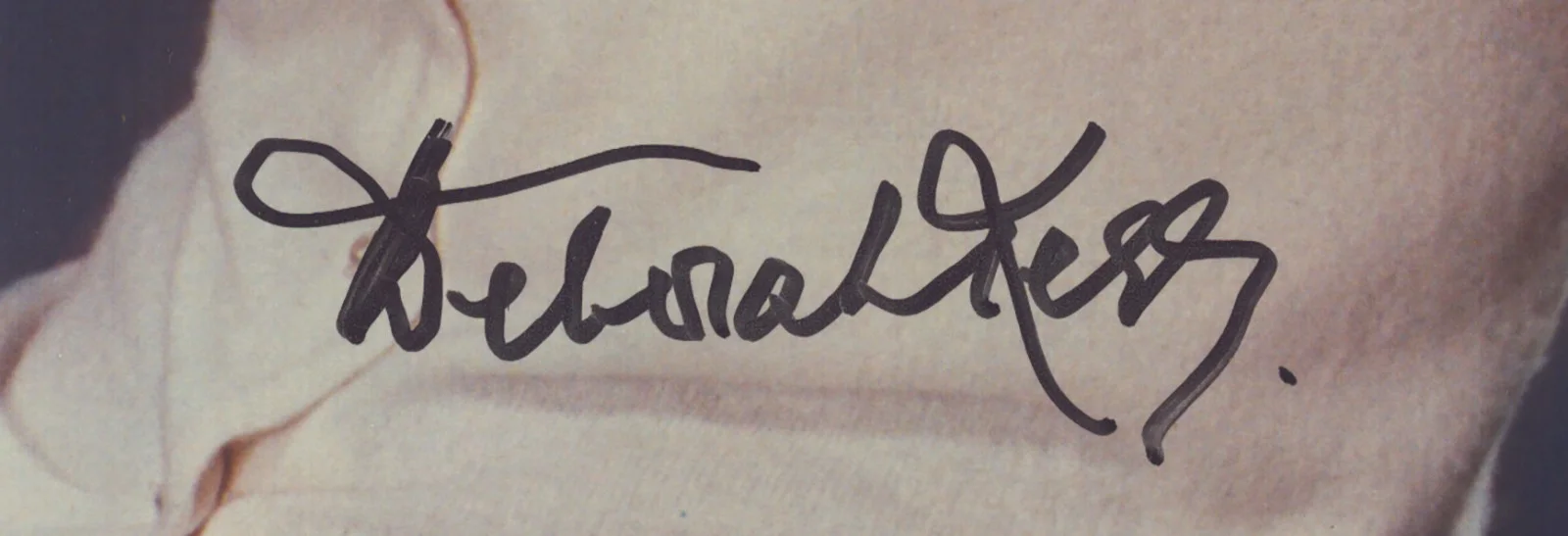 Deborah Kerr — DEBORAH KERR - AUTOGRAPHED SIGNED PHOTOGRAPH, image 2