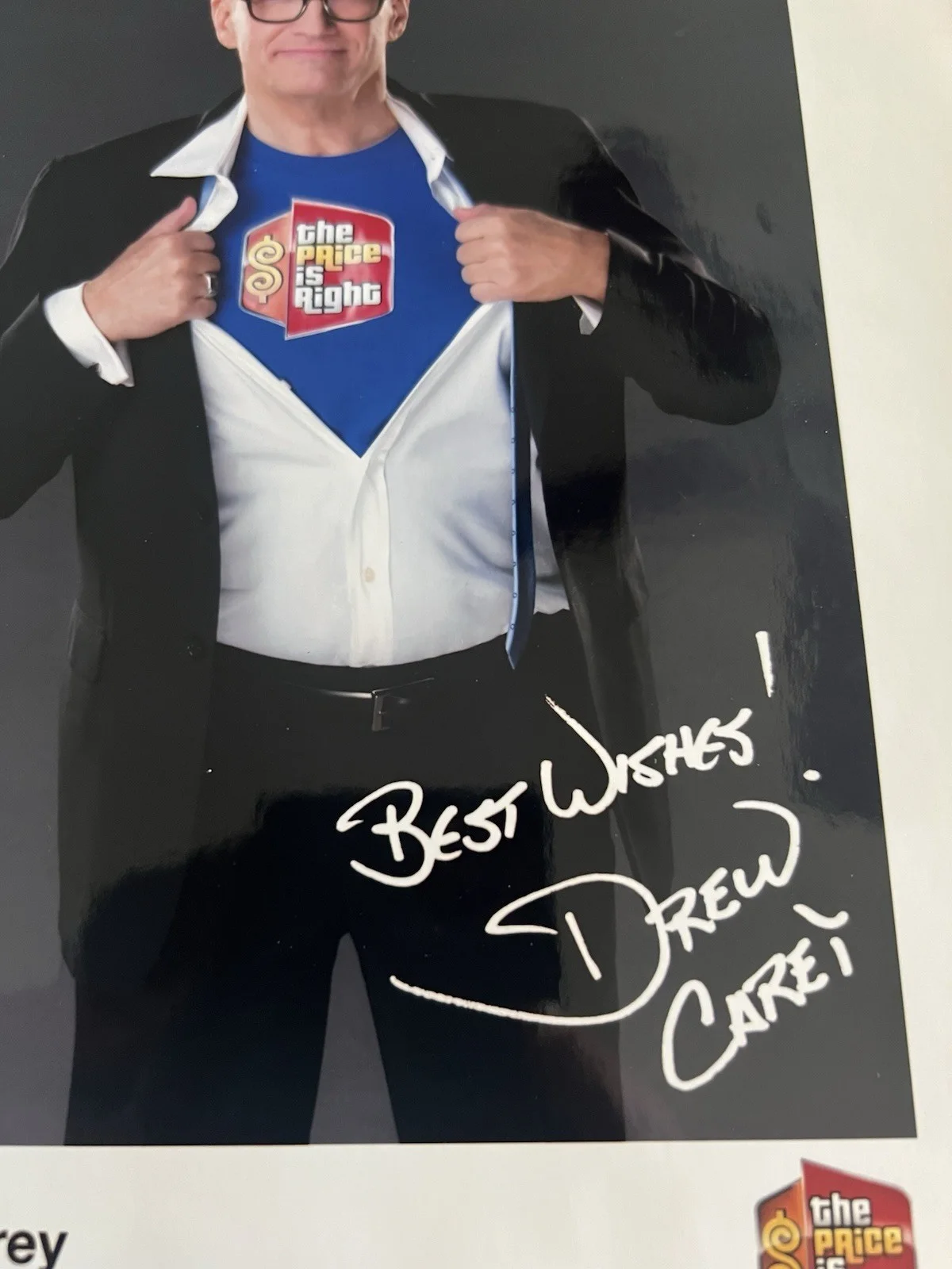 Drew Carey — Drew Carey Signed Autographed Glossy 8x10 Photo With Envelope Price Is Right, изображение 2