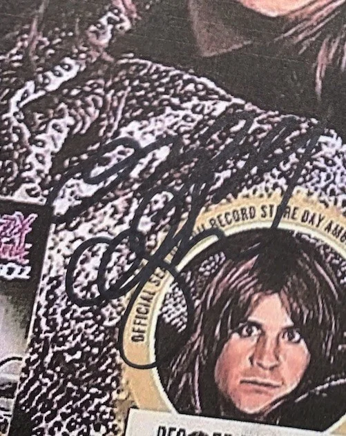 OZZY OSBOURNE SIGNED PROMO!! 2011, image 2