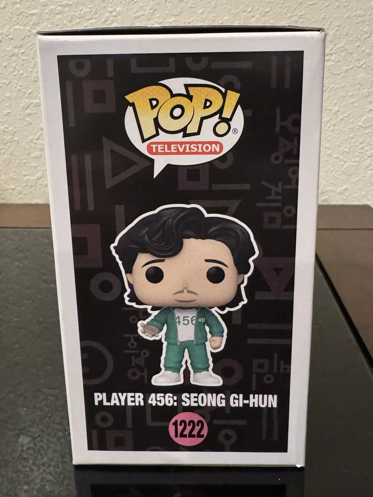 Lee Jung-Jae Squid Game Player 456 Signed Autograph Funko Pop Jsa Coa, image 3