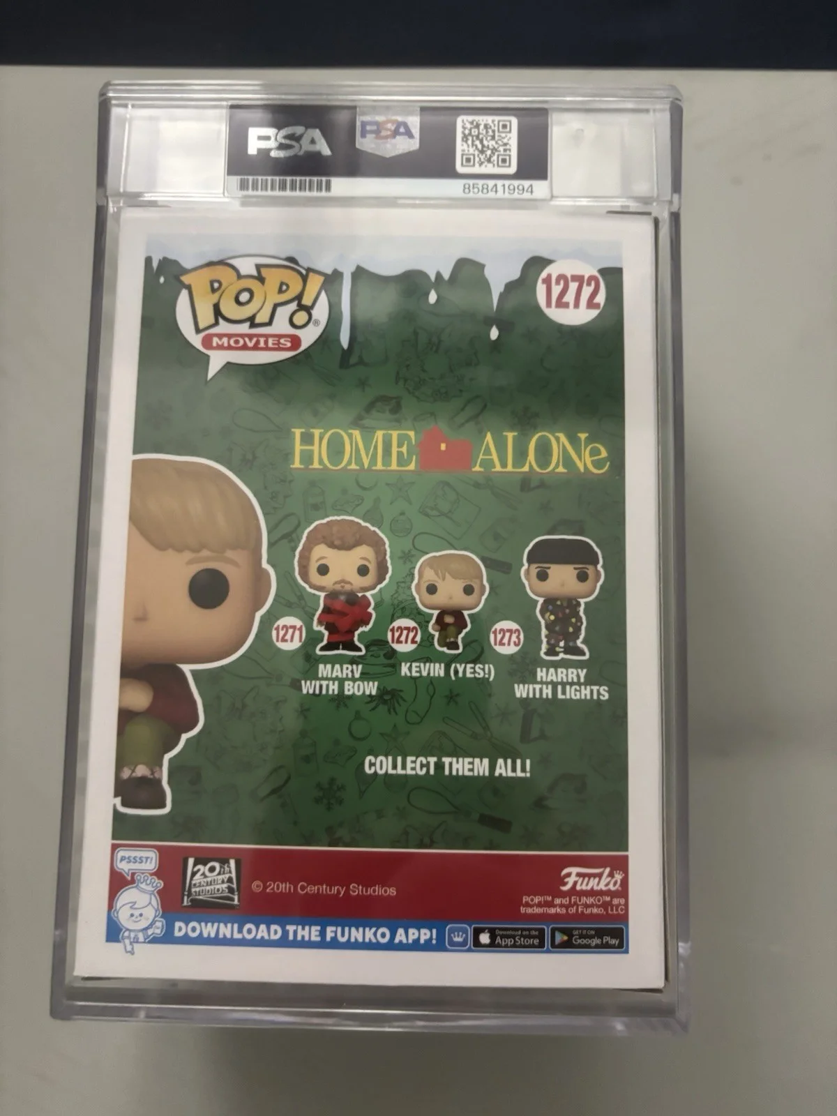 MACAULAY CULKIN SIGNED AUTOGRAPHED KEVIN HOME ALONE FUNKO POP PSA ENCASED RARE, изображение 2