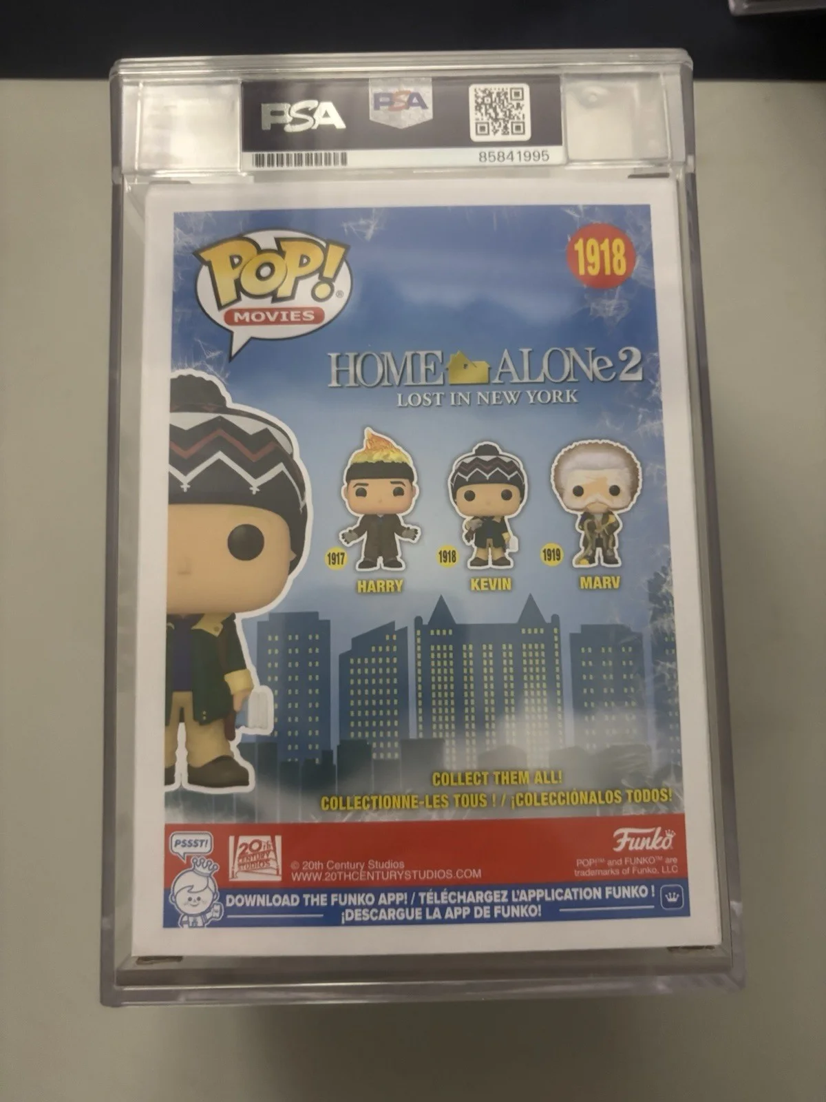 MACAULAY CULKIN SIGNED AUTOGRAPHED KEVIN HOME ALONE 2 FUNKO POP PSA COA ENCASED, изображение 2