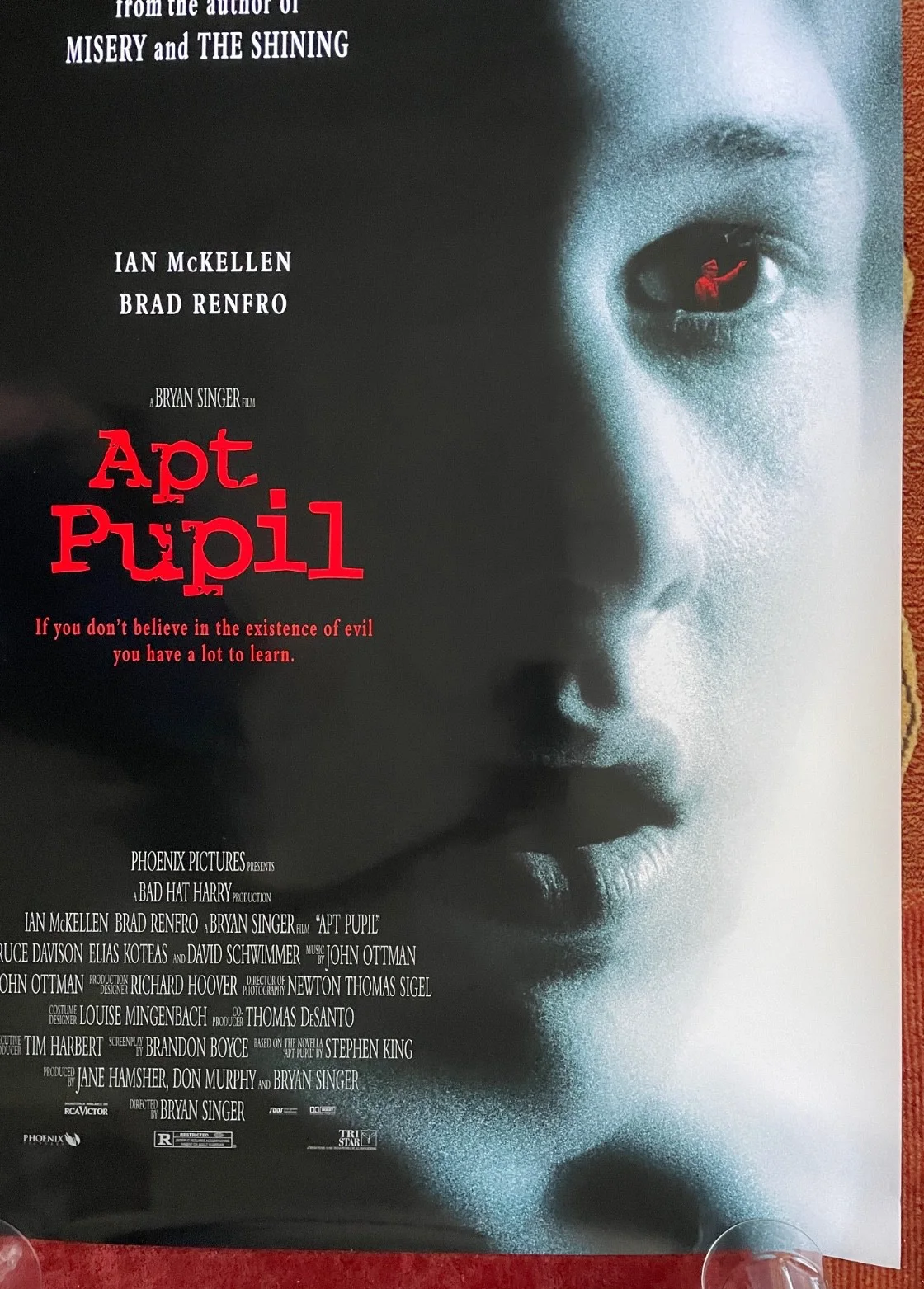 APT PUPIL (1998) Original US One Sheet Film Poster, изображение 5
