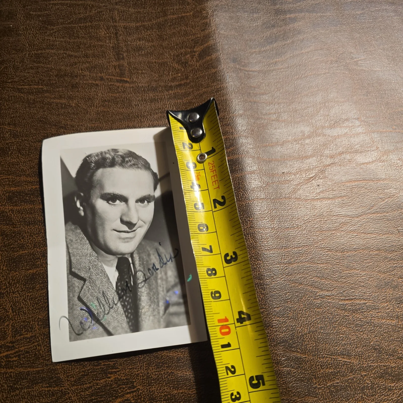 William Bendix Autograph Signed " PHoto from Vintage Hollywood, image 2