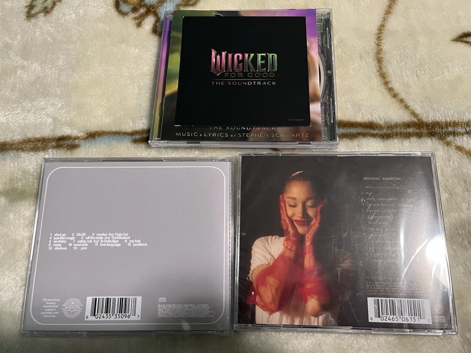 Ariana Grande Signed Cd Bundle Autographed, изображение 2
