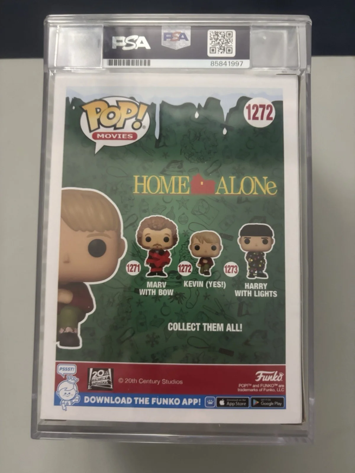 MACAULAY CULKIN SIGNED AUTOGRAPHED KEVIN HOME ALONE FUNKO POP PSA ENCASED RARE, изображение 2