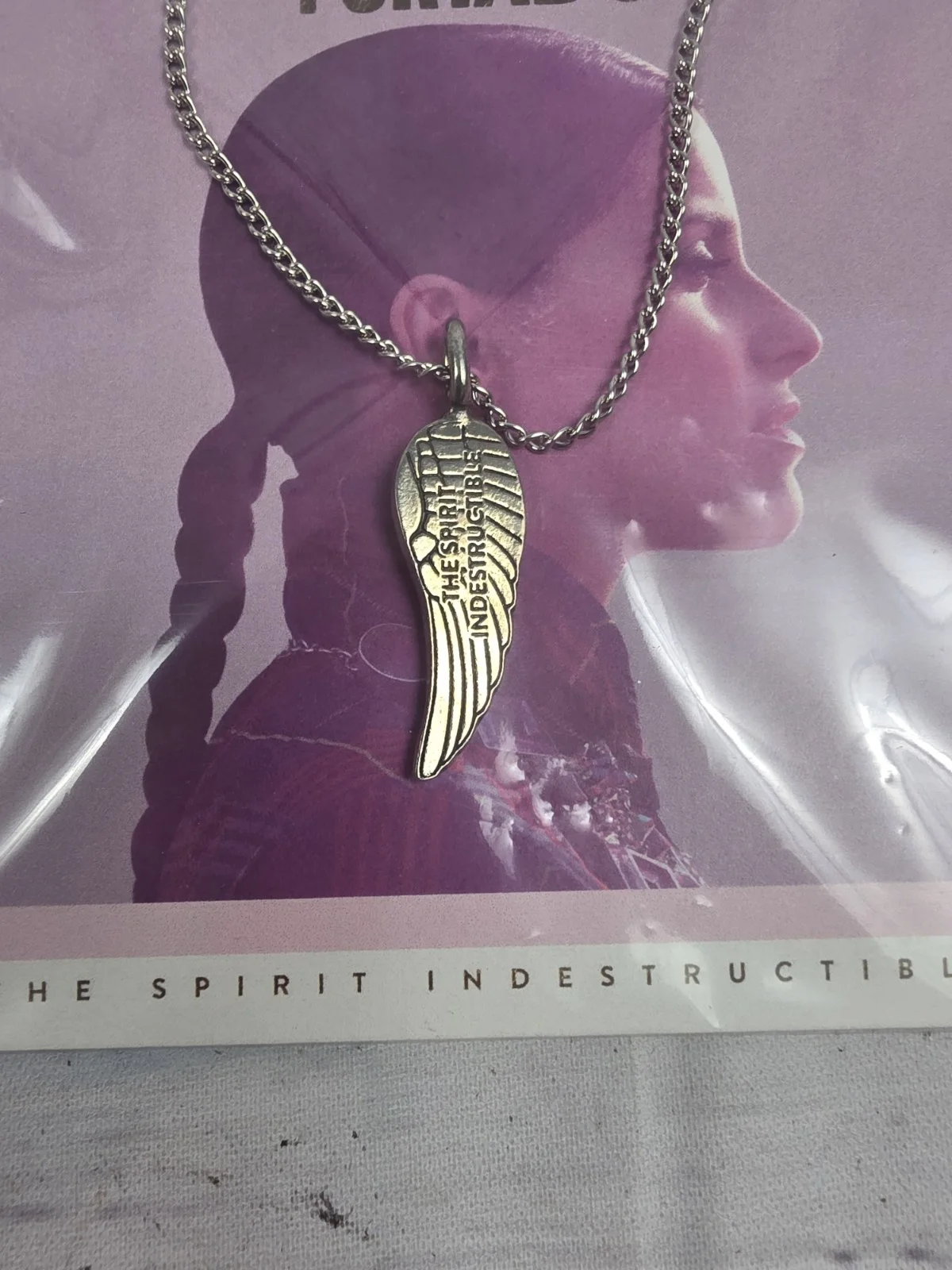 Nelly Furtado "The Spirit Indestructible" Necklace w/Pendant Signed Sealed NEW, изображение 2