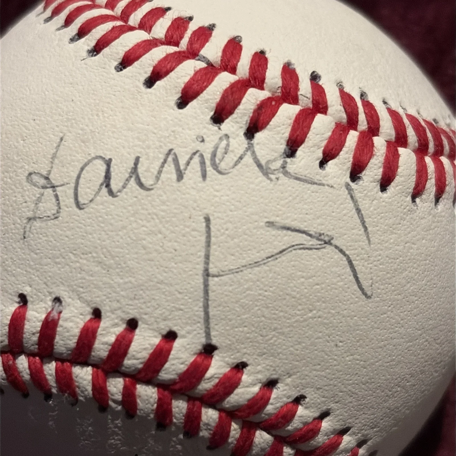 Daniela Pestova — Daniela Pestova Signed Baseball, image 4