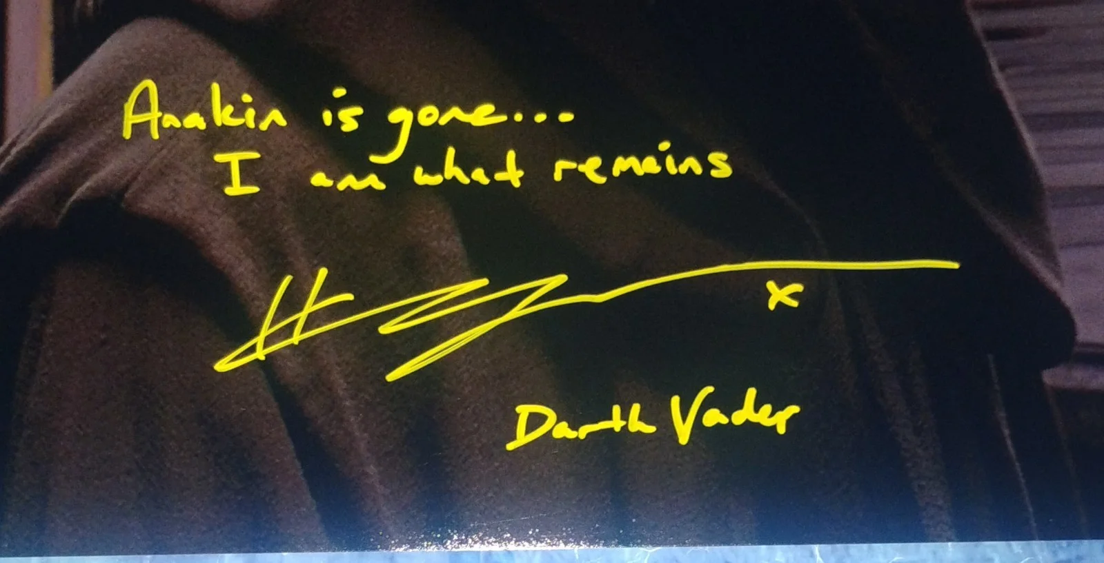 Hayden Christensen Hand Signed 11x14 Photo COA Star Wars NO US TARIFFS, image 3
