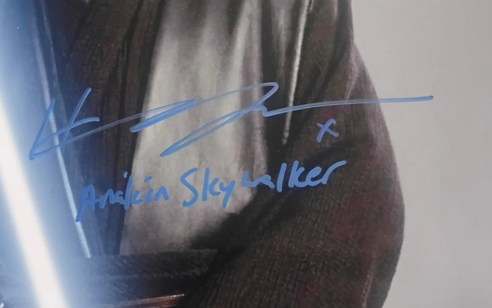 Hayden Christensen Hand Signed 11x14 Photo COA Star Wars NO US TARIFFS, image 3