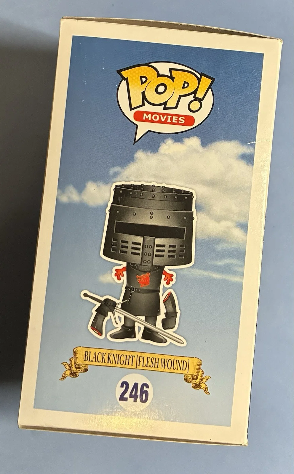 John Cleese Signed Funko 246 Black Knight (Flesh Wound) Free Shipping/Hardstack, image 4