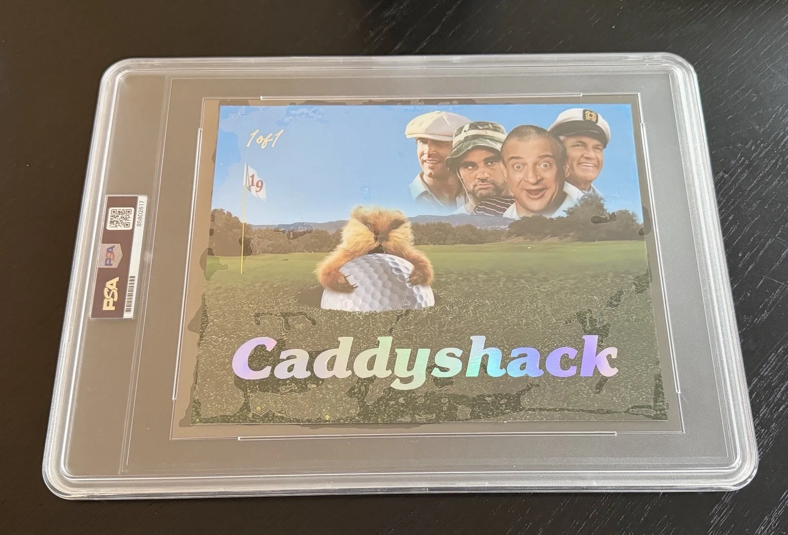 Rodney Dangerfield Signed Custom Cut Photo PSA Slab JSA Auto Grade 10 Caddyshack, image 2