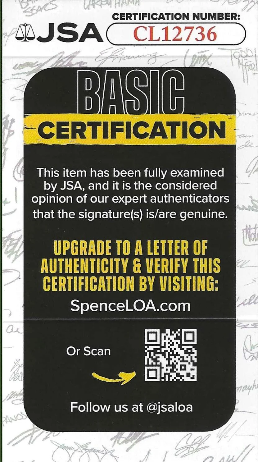 John de Lancie — Star Trek: The Next Generation Actor John de Lancie Autographed Q 8x10 W/JSA COA, image 2