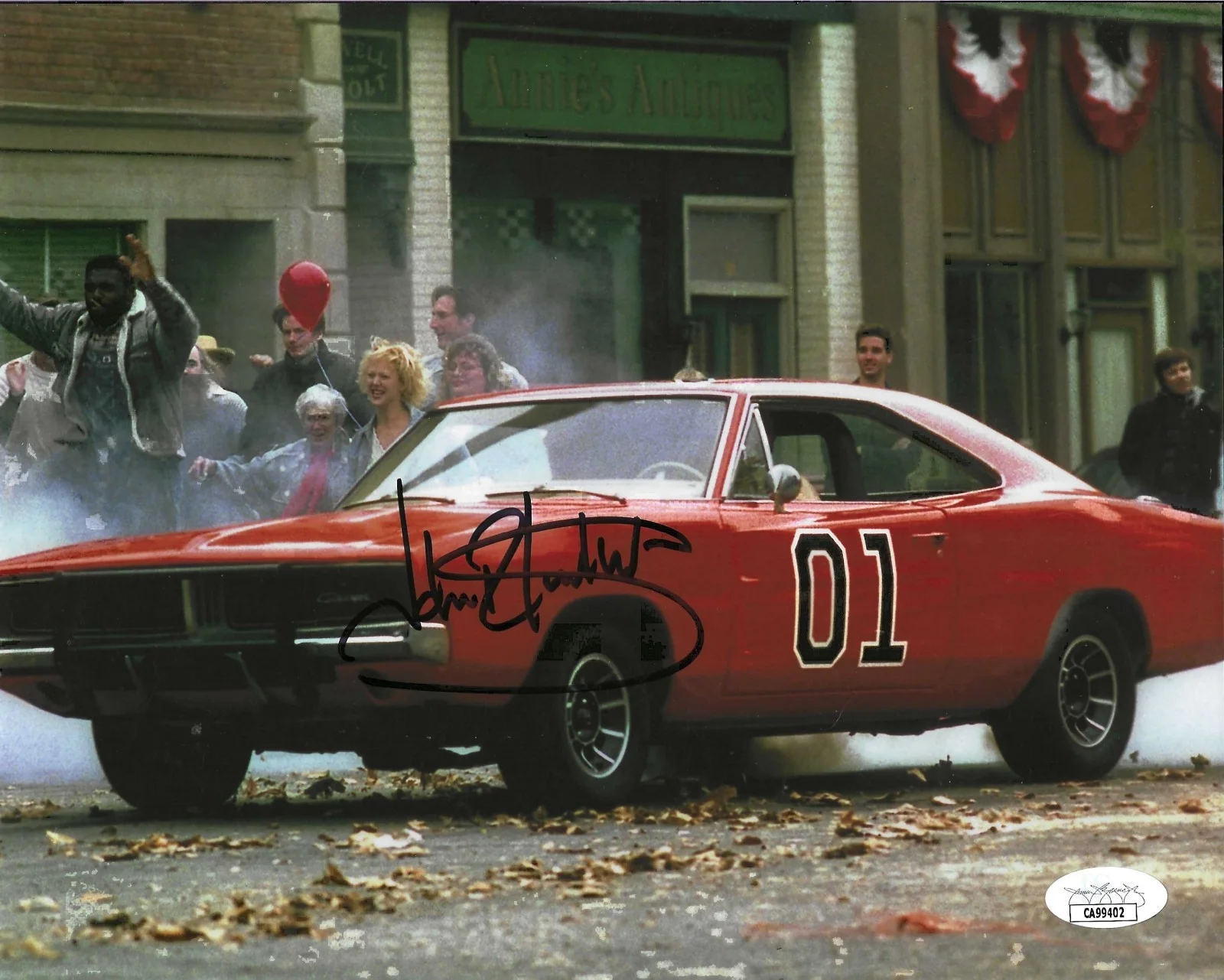 John Schneider — 1980s Dukes of Hazzard TV Show John Schneider Autographed 8x10 W/JSA COA