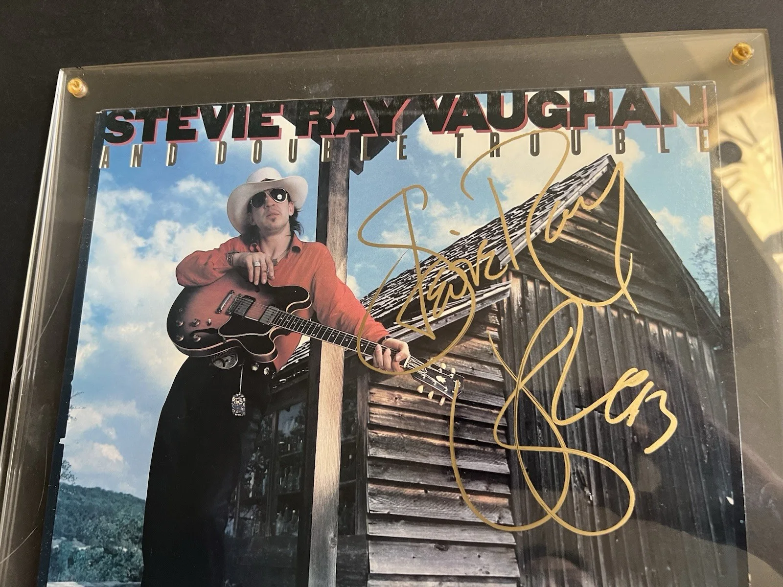 STEVIE RAY VAUGHAN Soul To Soul Autographed Signed, изображение 4
