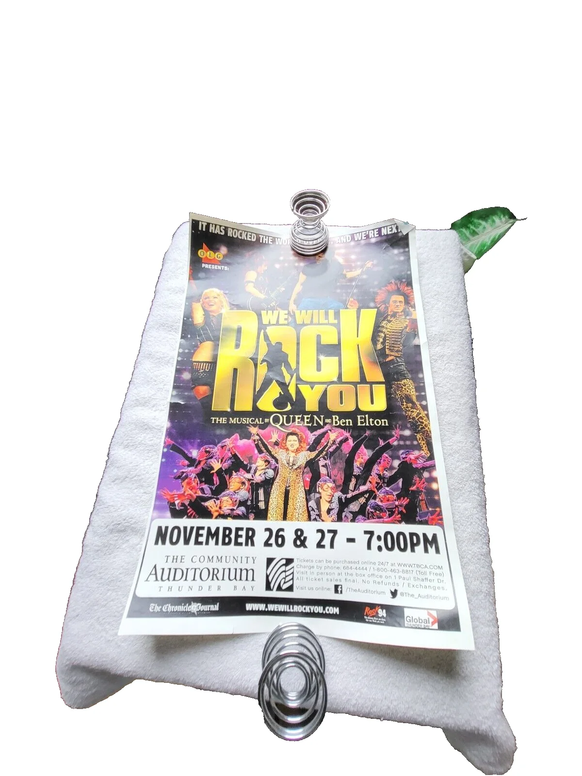 QUEEN WE WILL ROCK YOU MUSICAL Thunder Bay,Ont, Canada 2020-01-27+28TH SEE PICS, изображение 3