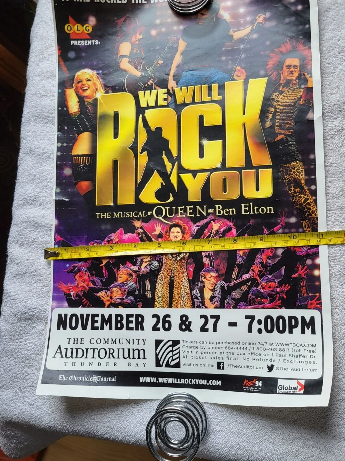 QUEEN WE WILL ROCK YOU MUSICAL Thunder Bay,Ont, Canada 2020-01-27+28TH SEE PICS, изображение 5