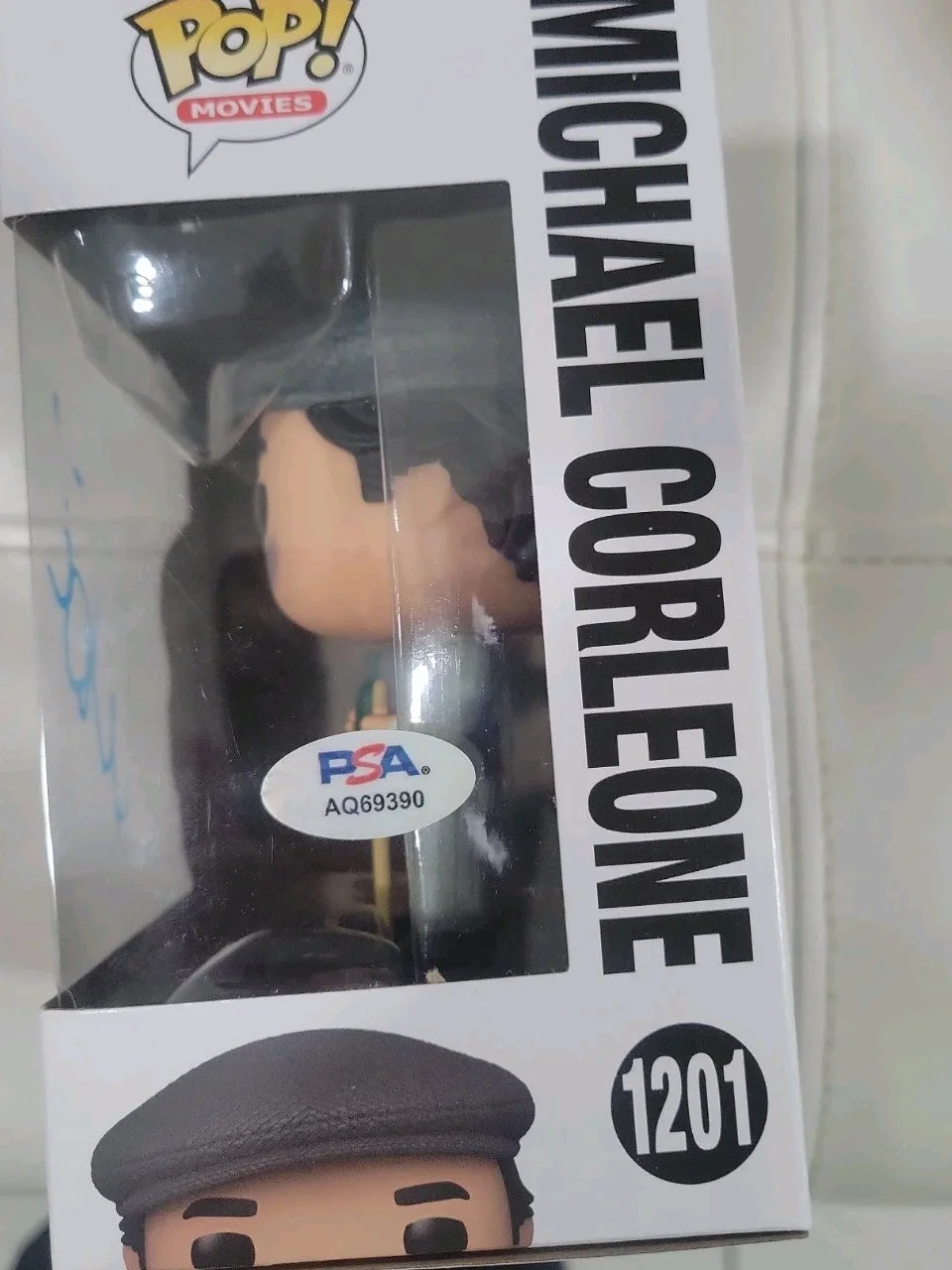 Al Pacino Signed Michael Corleone Funko Godfather #1201 PSA #4, image 2