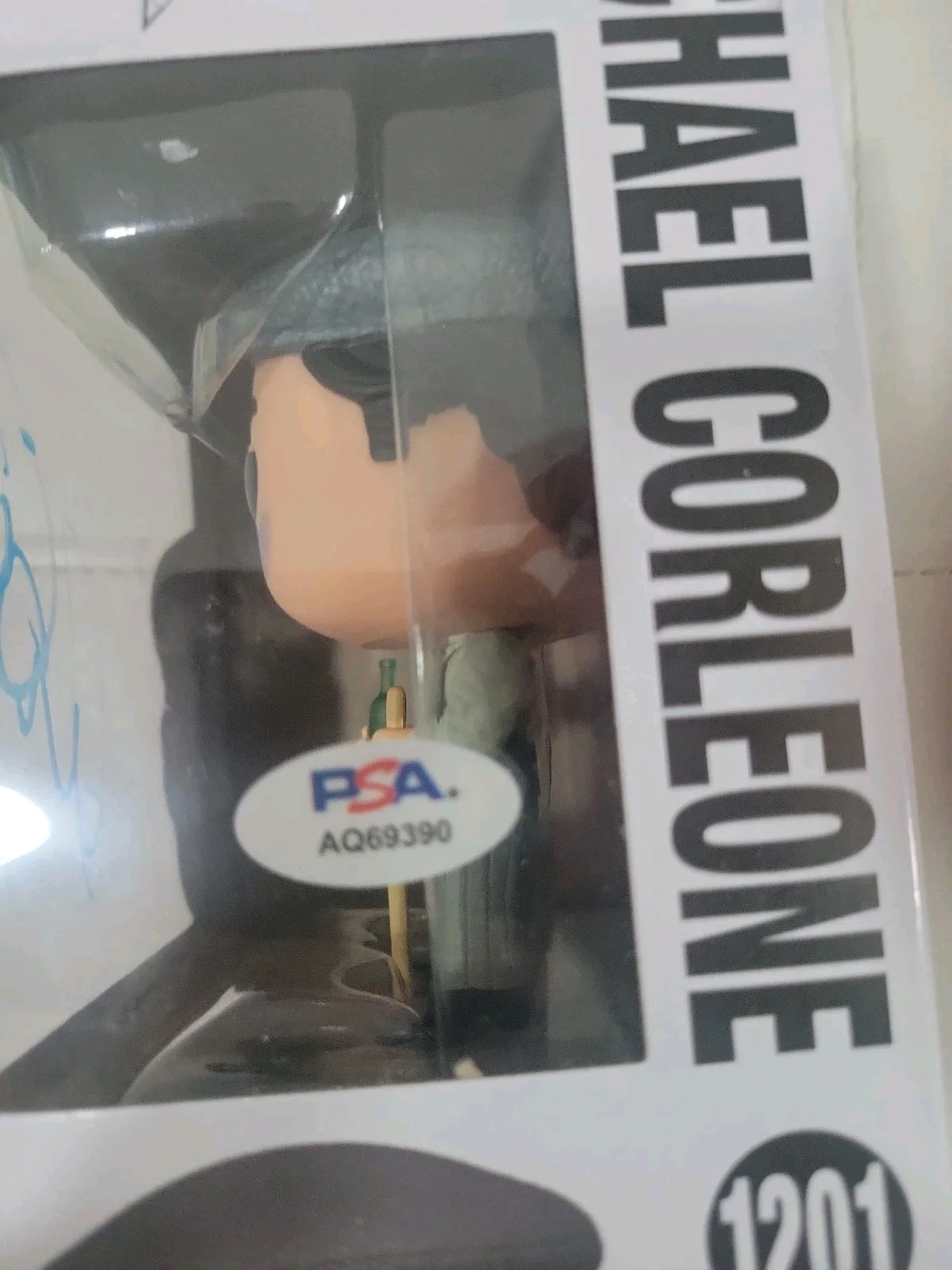 Al Pacino Signed Michael Corleone Funko Godfather #1201 PSA #4, image 3