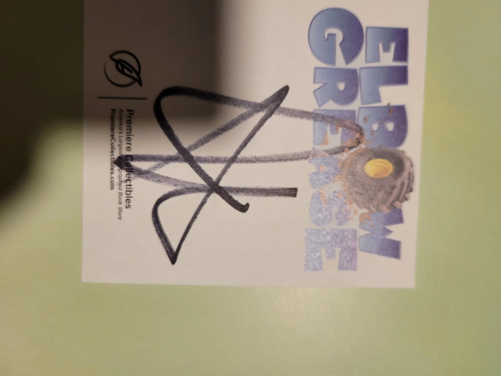 John Cena Autographed Hardcover Book Elbow Grease vs Motozilla, image 3
