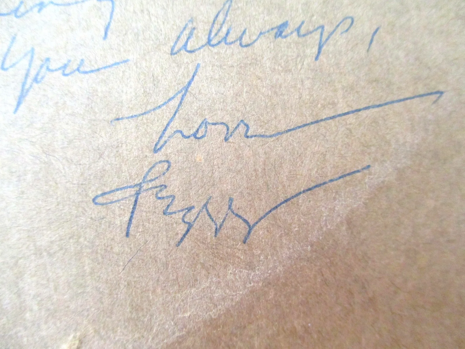 Signed Peggy Lee 78 RPM Capitol 236 Sleeve Inscribed From John Gilliland Estate, изображение 5