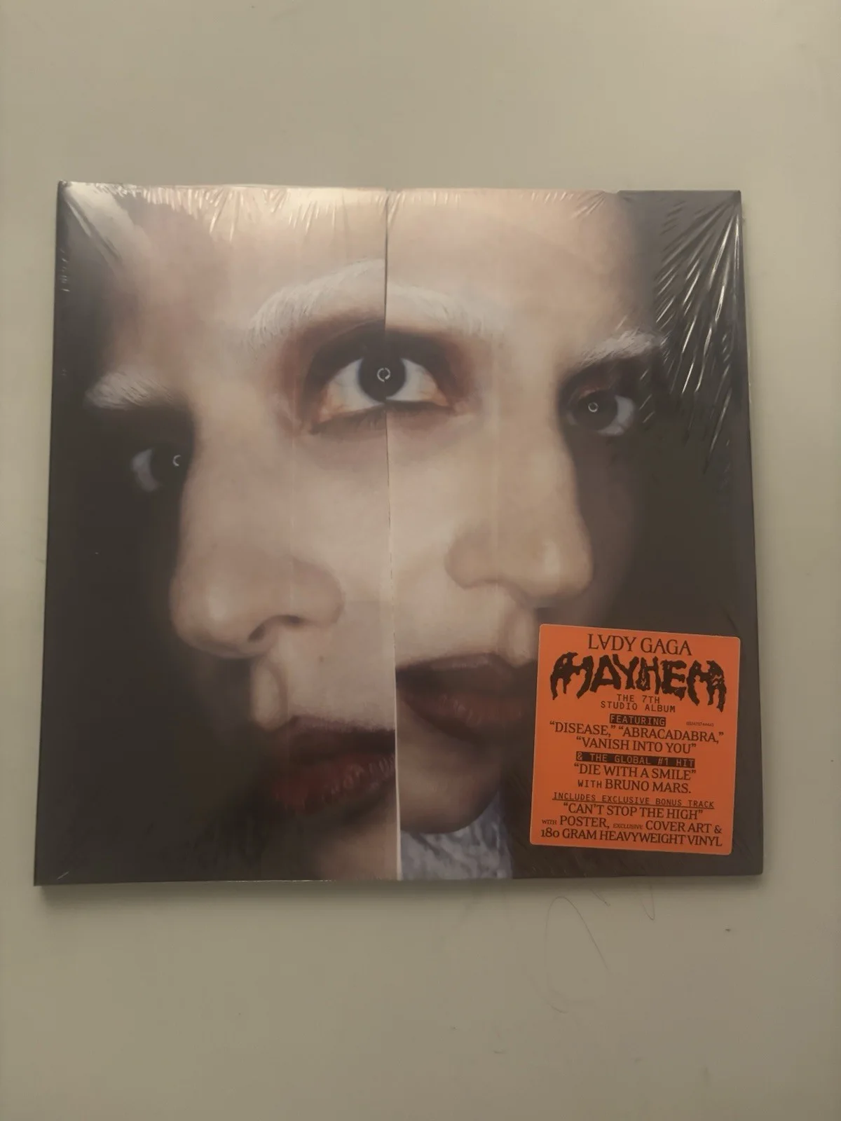 Lady Gaga Signed Autographed Mayhem 180G Black Vinyl Insert Psa/Dna Coa, изображение 2