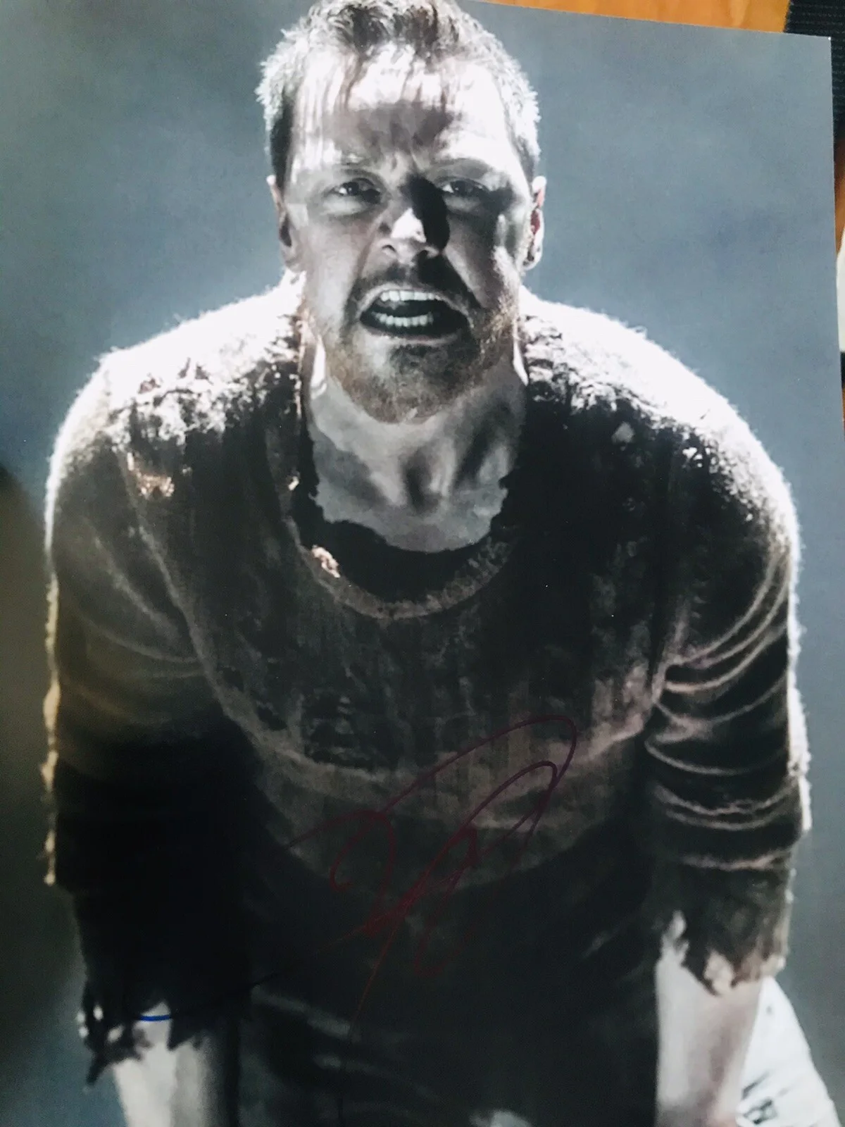 James McAvoy — James McAvoy signed Macbeth 8x10 Photo In Person. Exact Proof. X Men Days Future, image 2