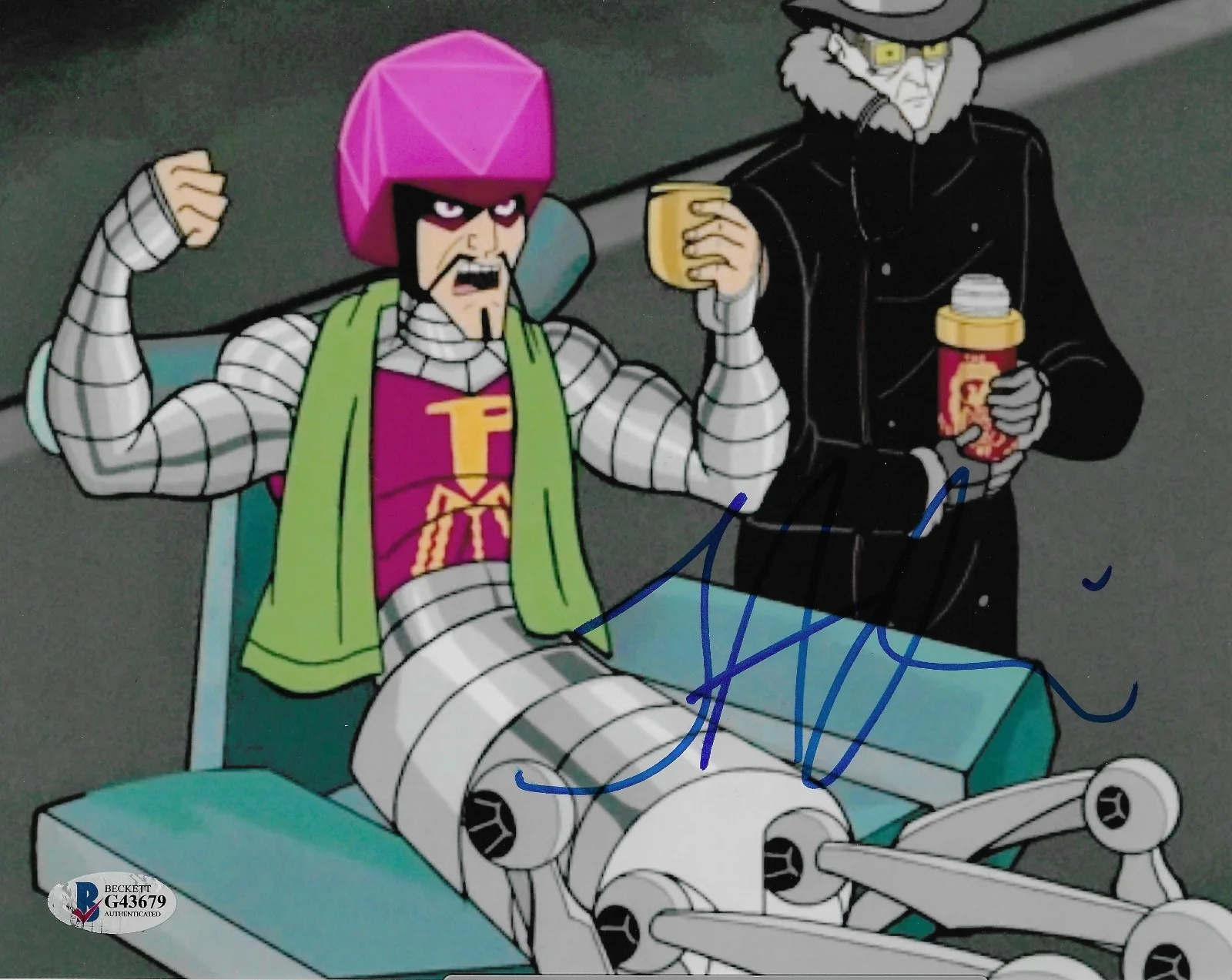 James Adomian — James Adomian BAS COA Signed 8x10 Photo Autographed Venture Bros Phineas Phage