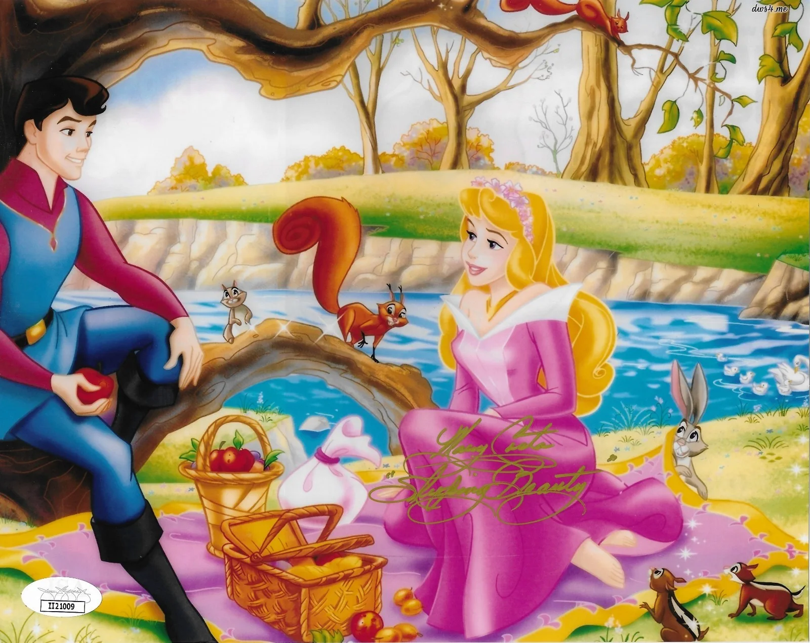 Mary Costa — Mary Costa Signed 8x10 Sleeping Beauty Photo Autographed JSA COA Princess Aurora