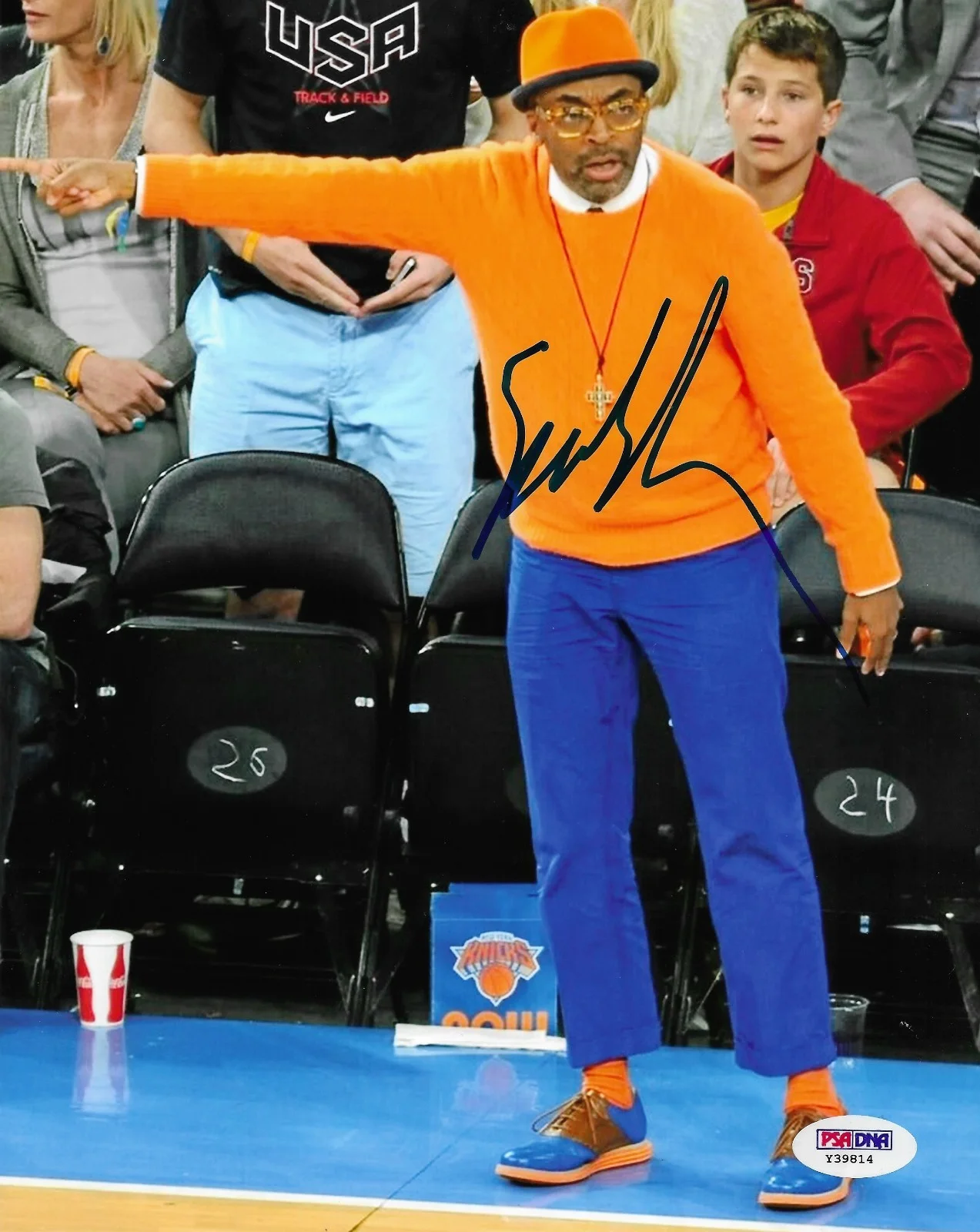 Spike Lee — Spike Lee PSA/DNA COA Signed 8x10 Photo Autographed New York Knicks