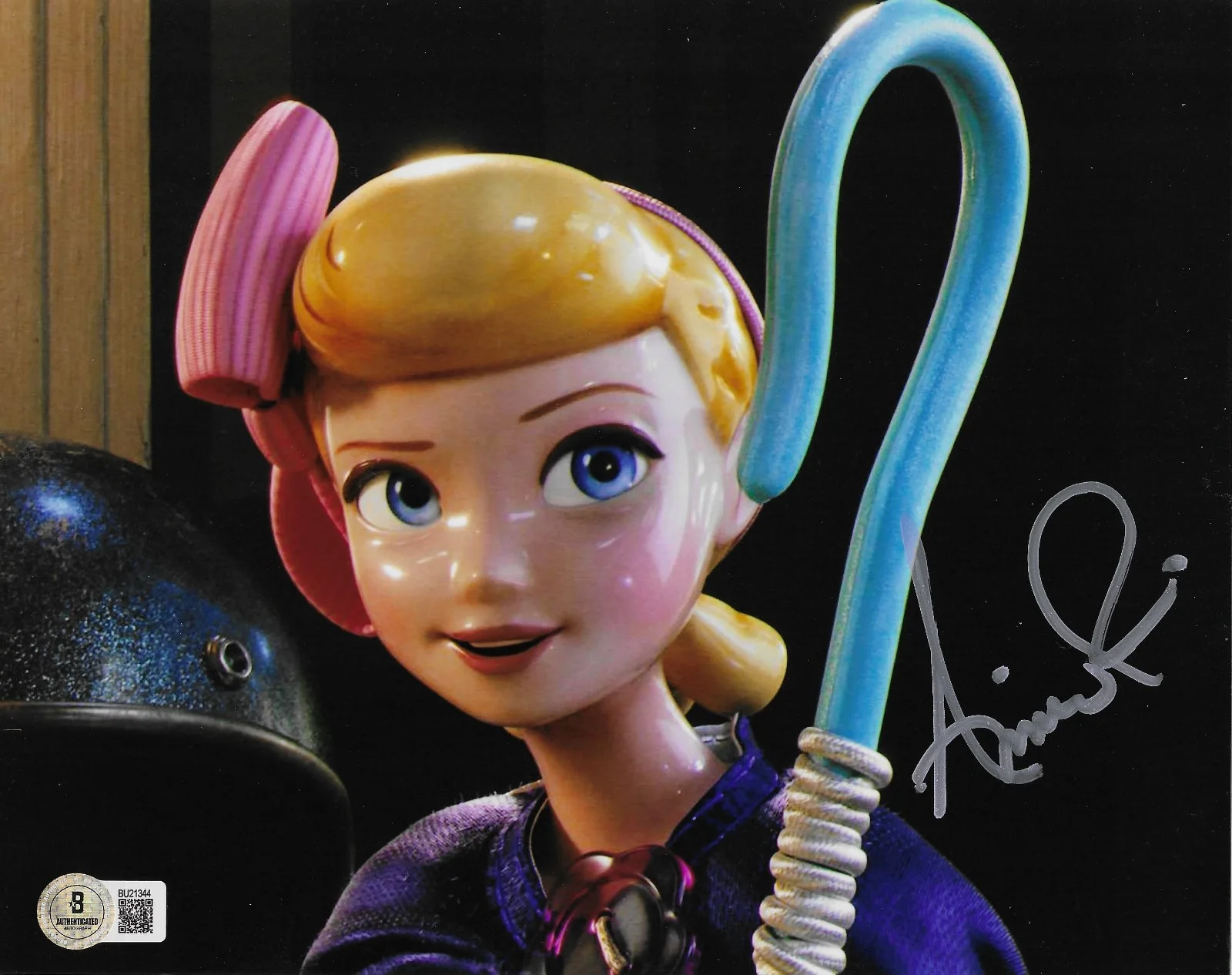 Annie Potts — Annie Potts Signed 8x10 Photo BAS Autographed Disney Pixar Toy Story Bo Peep 44