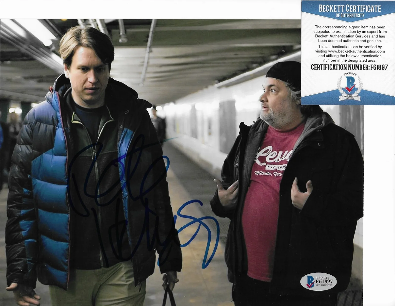 Pete Holmes — Pete Holmes BAS COA Signed 8x10 Photo Autographed Crashing, image 2