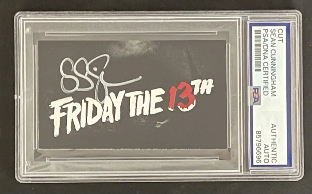 Sean Cunningham — Sean Cunningham PSA/DNA Signed Photo Cut Autographed Slabbed Friday the 13th, изображение 2