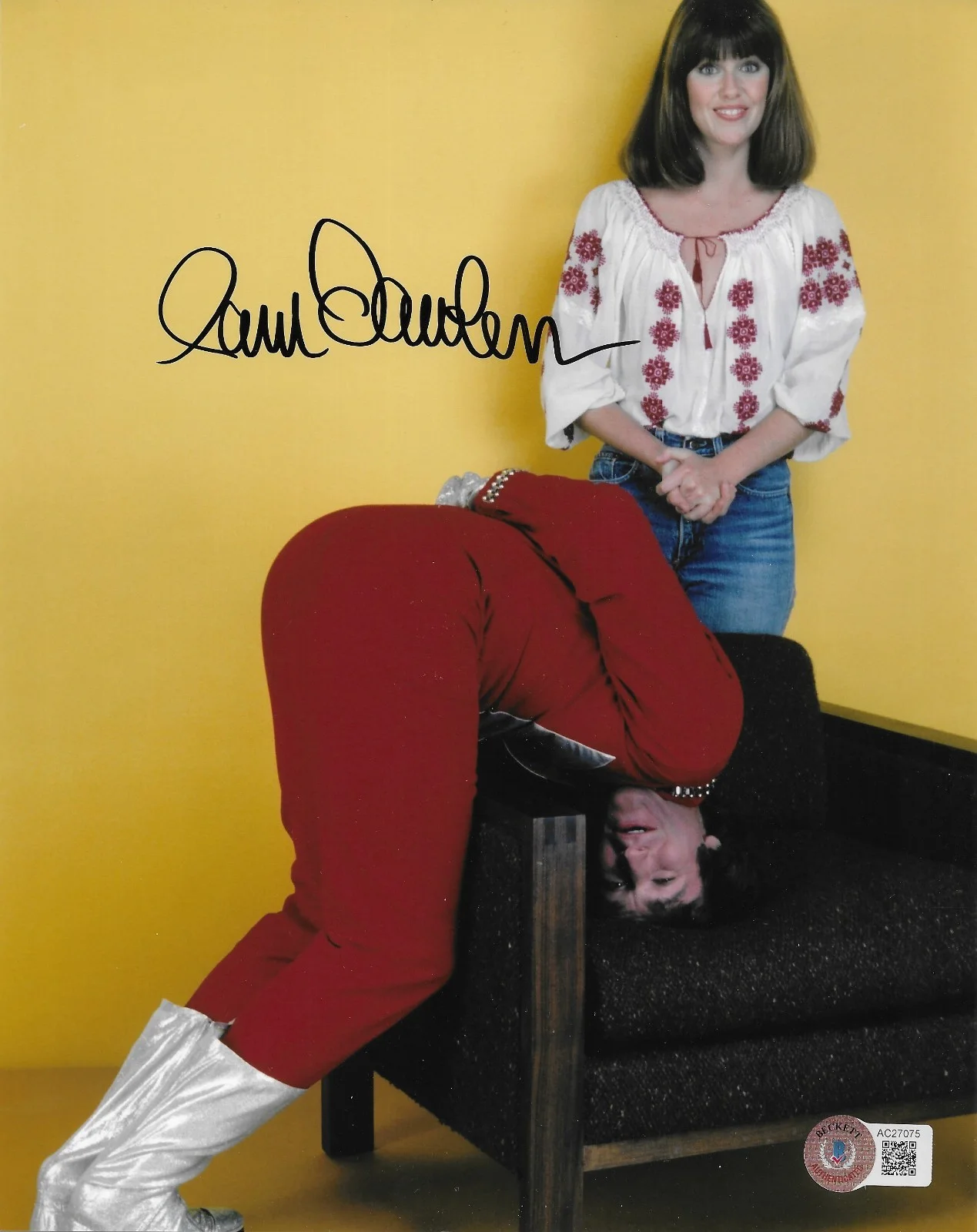 Pam Dawber — Pam Dawber BAS Signed 8x10 Photo Autographed Mork & Mindy 75