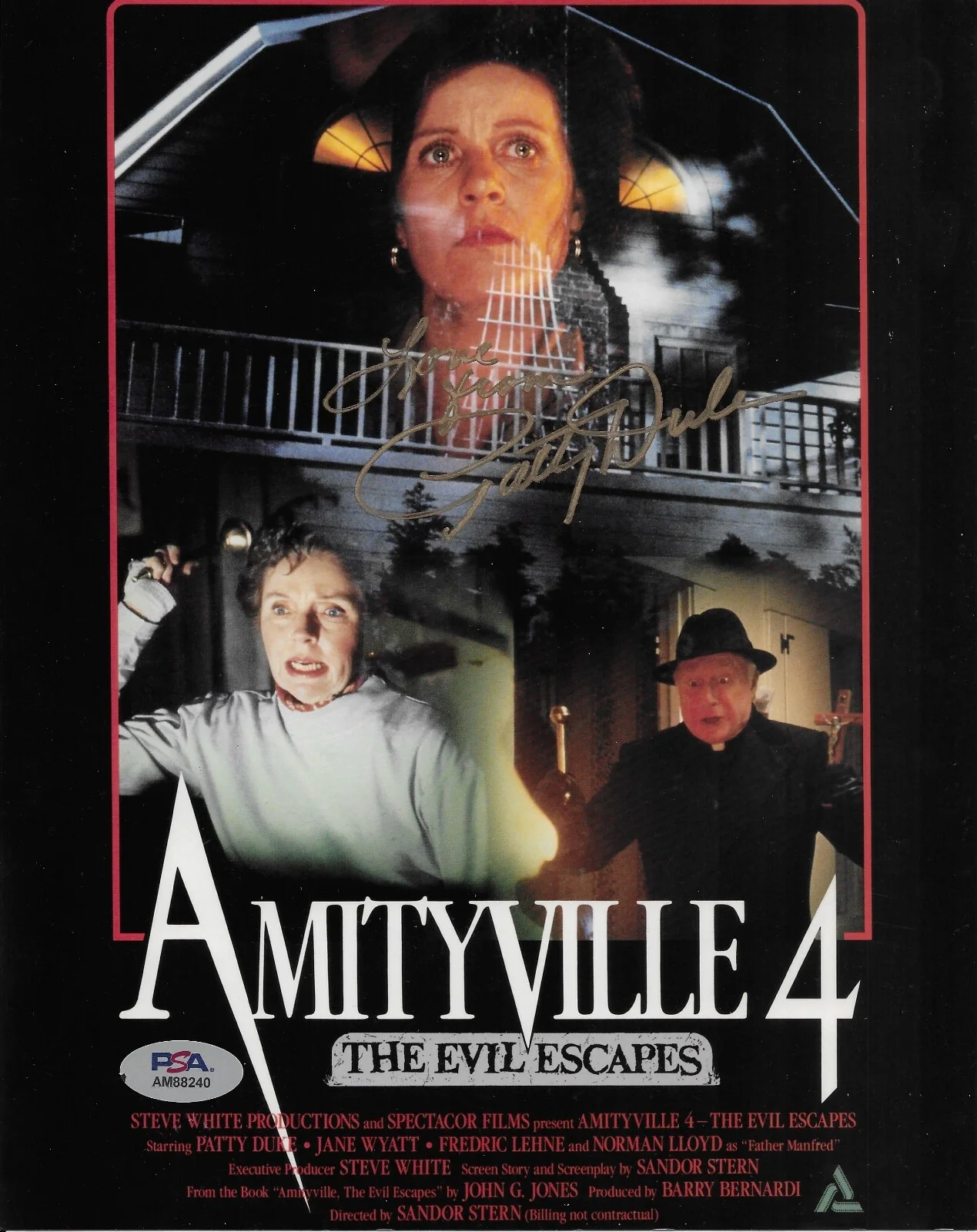 Patty Duke — Patty Duke Show PSA/DNA COA Signed 8x10 Photo Autographed Amityville 4