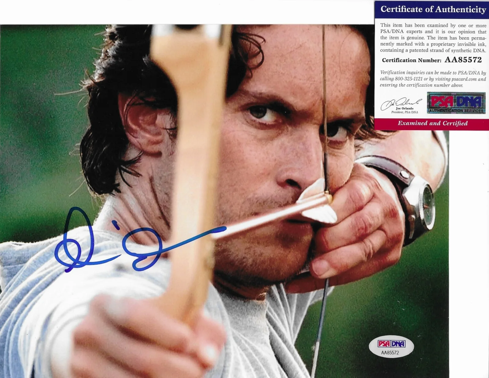 Oliver Hudson — Oliver Hudson PSA/DNA COA Signed 8x10 Photo Autographed The Breed, изображение 2