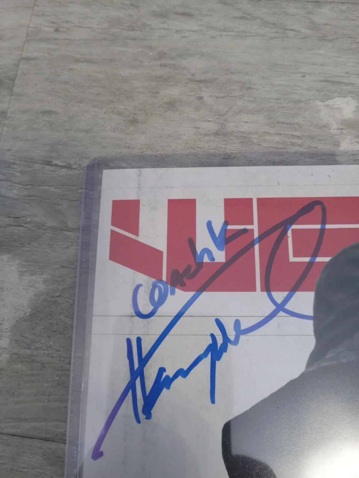 HENRY WINKLER Coach Klein THE WATERBOY autographed 8x10 Bam Box BAS LTD 50, image 5