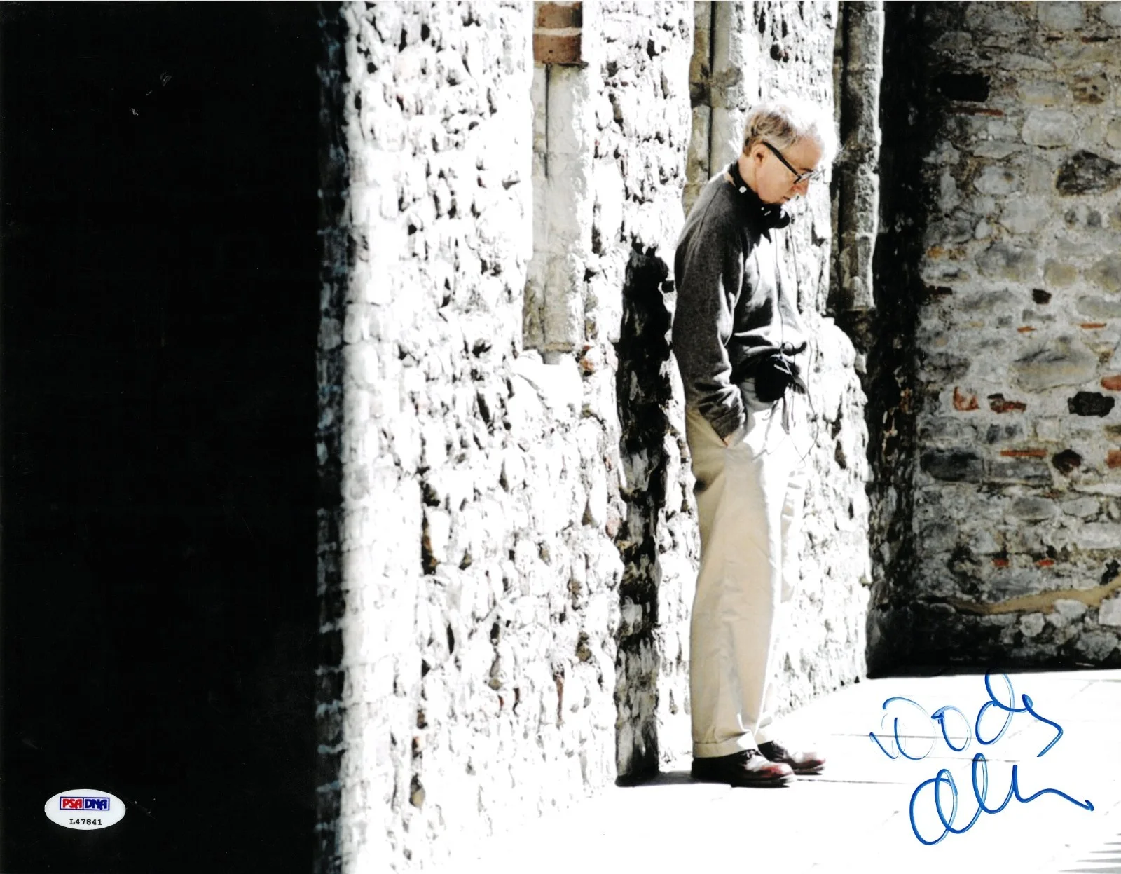 Woody Allen — Woody Allen PSA/DNA COA Signed 11x14 Photo Autographed Match Point, image 2