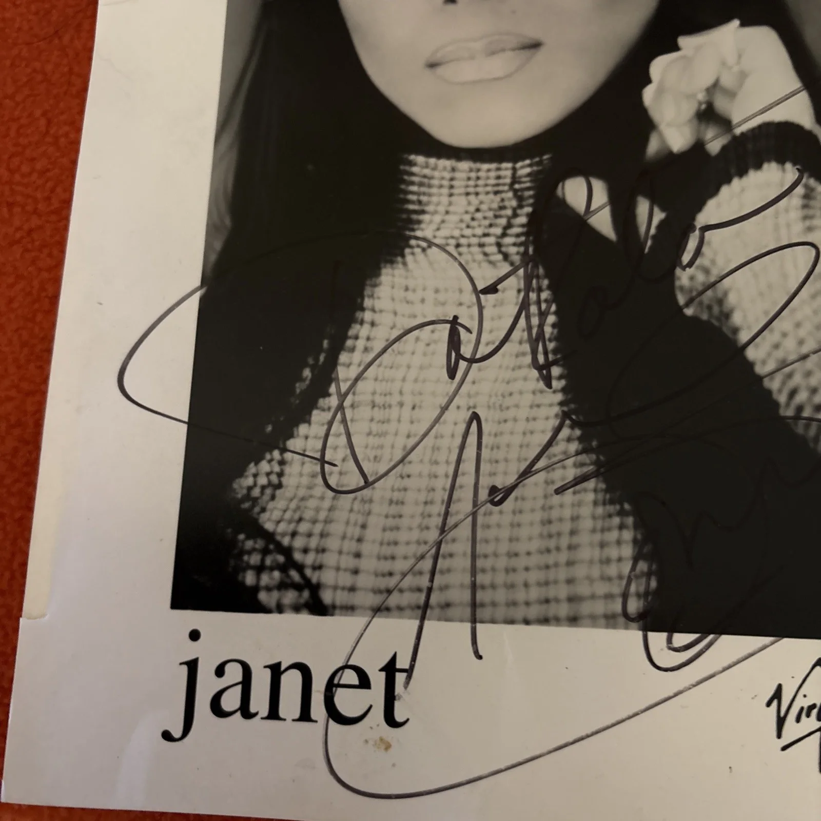 Janet Jackson Autographed Signed 8x10 Photo Authentic, image 3