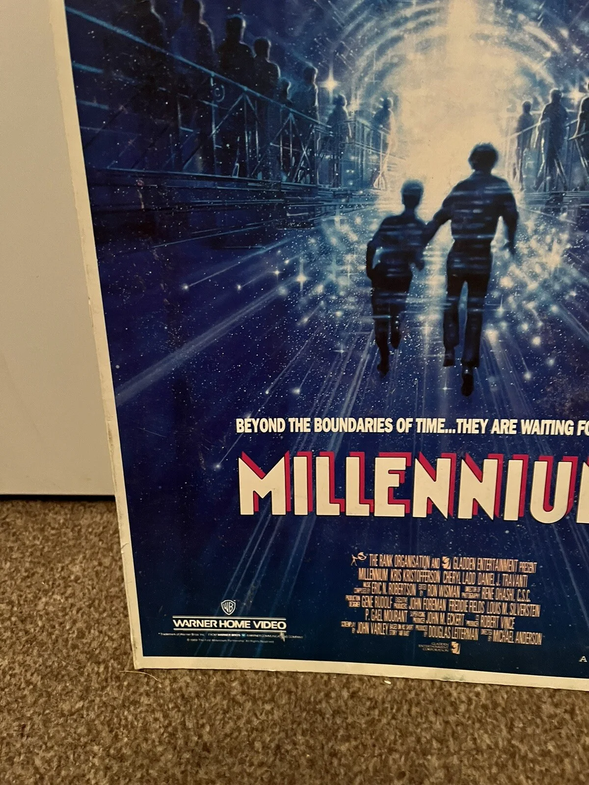 Millennium Sci Fi Tim Travel Promotional Sign Billboard 2004 Kris Kristofferson, изображение 5